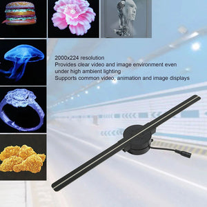 Holovoxy 3D Hologram Fan LED Floating Display UK
