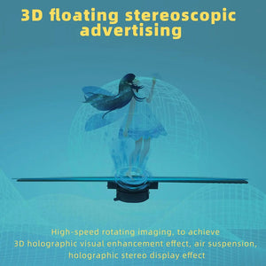 Holovoxy 3D Hologram Fan LED Floating Display UK