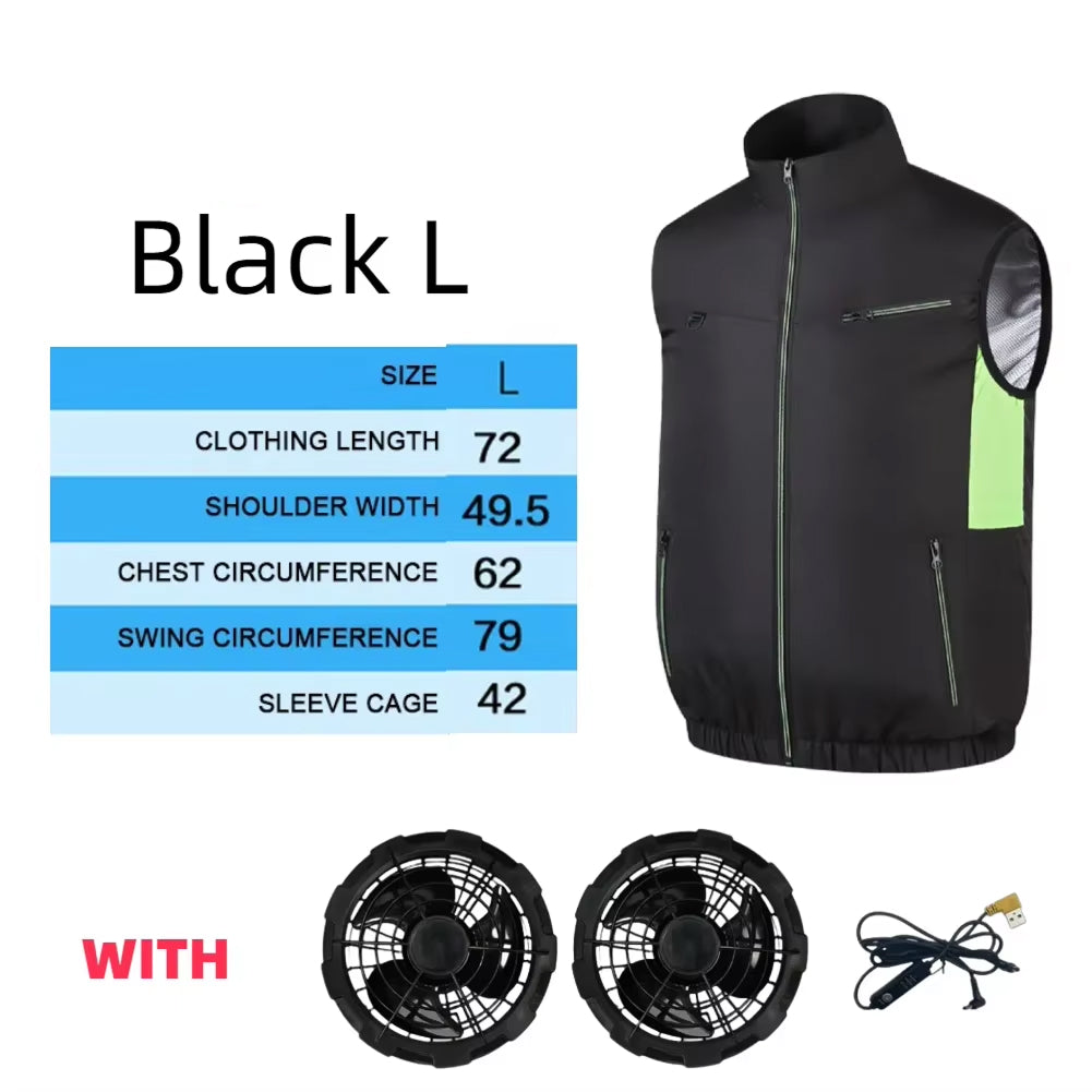 IcyZapek Cooling Ice Vest for Outdoor Work and Exercise