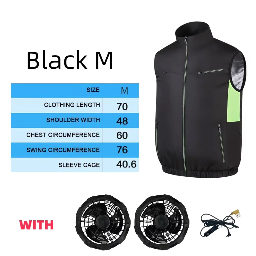 IcyZapek Cooling Ice Vest for Outdoor Work and Exercise