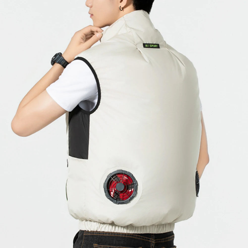 IcyZapek Cooling Ice Vest for Outdoor Work and Exercise