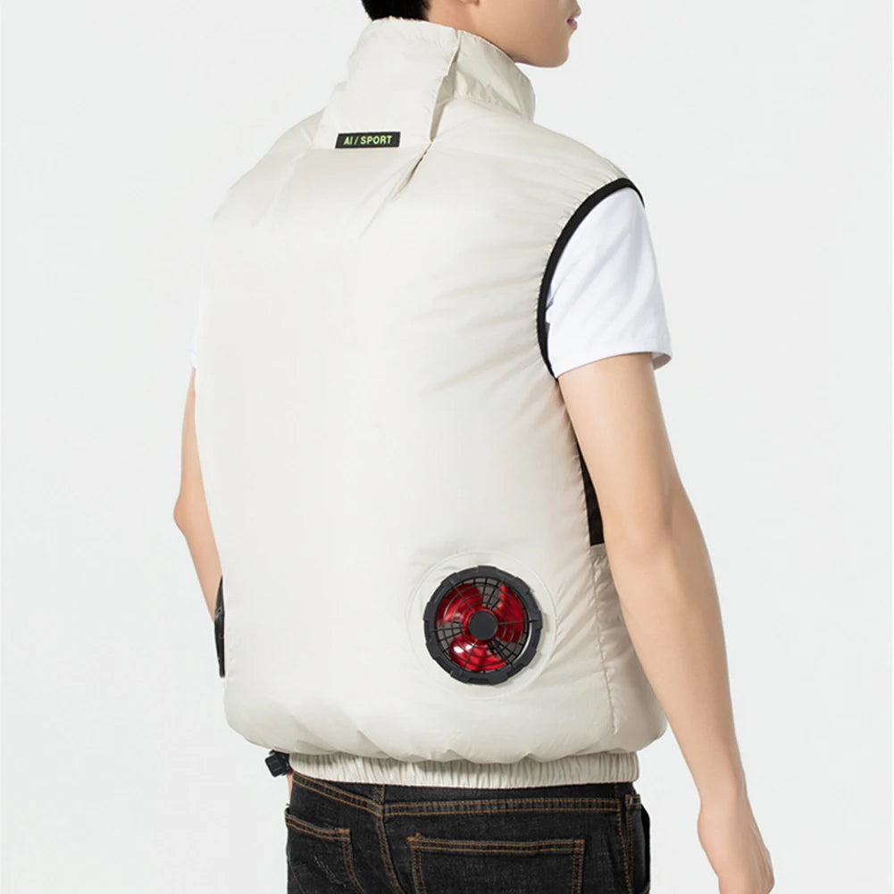 IcyZapek Cooling Ice Vest for Outdoor Work and Exercise