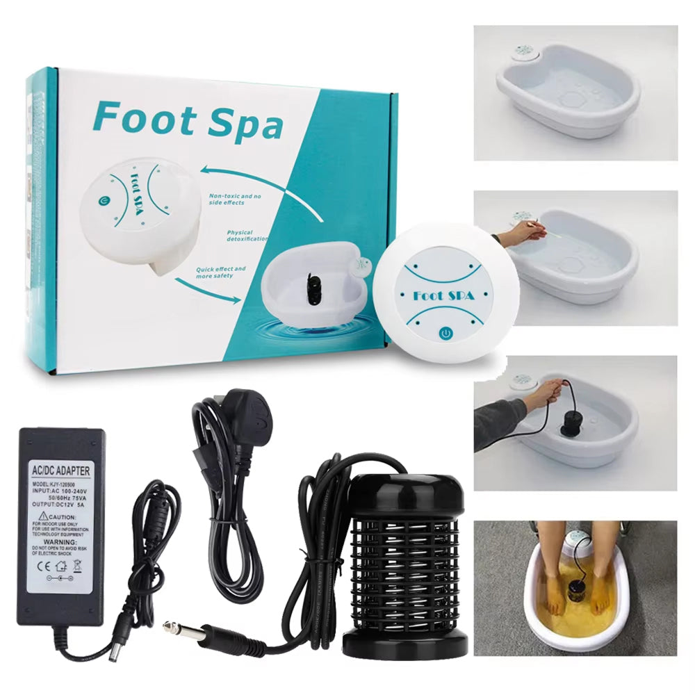 Ionnalux Ionic Foot Detox Machine with Built-In Massage