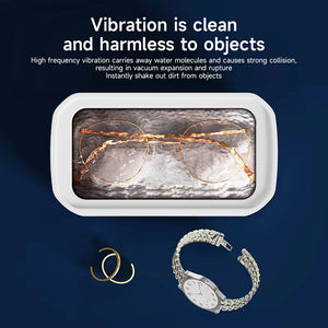 JewelyClin 47KHz Ultrasonic Jewellery and Glasses Cleaner