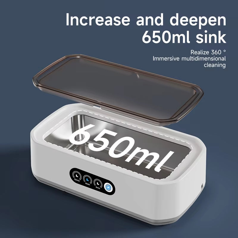 JewelyClin 47KHz Ultrasonic Jewellery and Glasses Cleaner