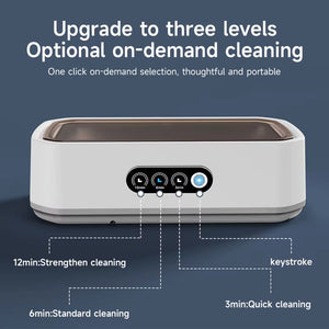 JewelyClin 47KHz Ultrasonic Jewellery and Glasses Cleaner