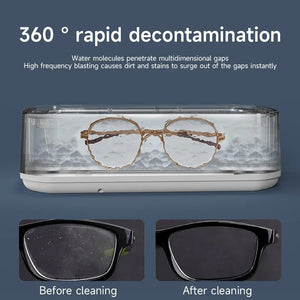 JewelyClin 47KHz Ultrasonic Jewellery and Glasses Cleaner
