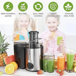 Juicilox High-Speed Centrifugal Juicer Machine for Home