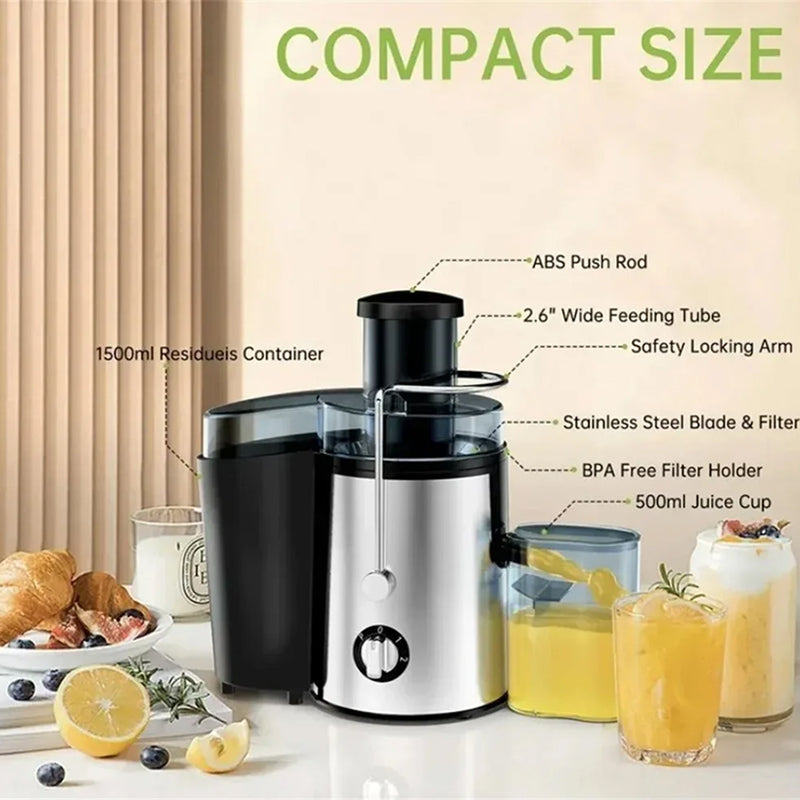 Juicilox High-Speed Centrifugal Juicer Machine for Home