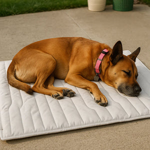 Kobolaf Arc-Chill Dog Cooling Mat - Portable & Washable Pet Cushion
