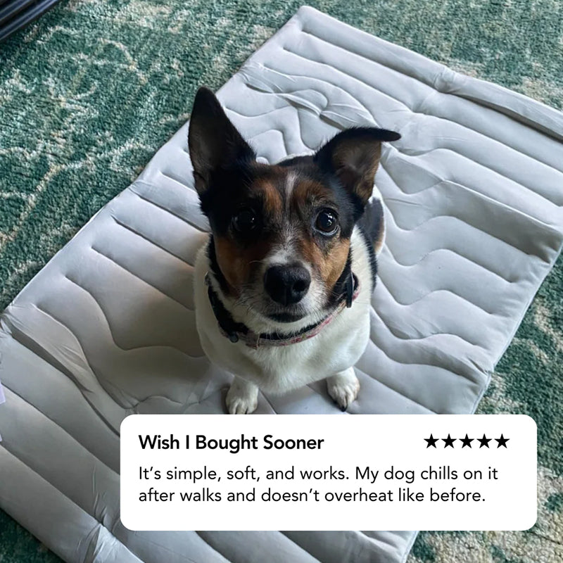 Kobolaf Arc-Chill Dog Cooling Mat - Portable & Washable Pet Cushion