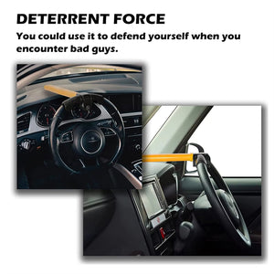 Heavy-Duty Steering Wheel Lock for Anti-Theft Protection