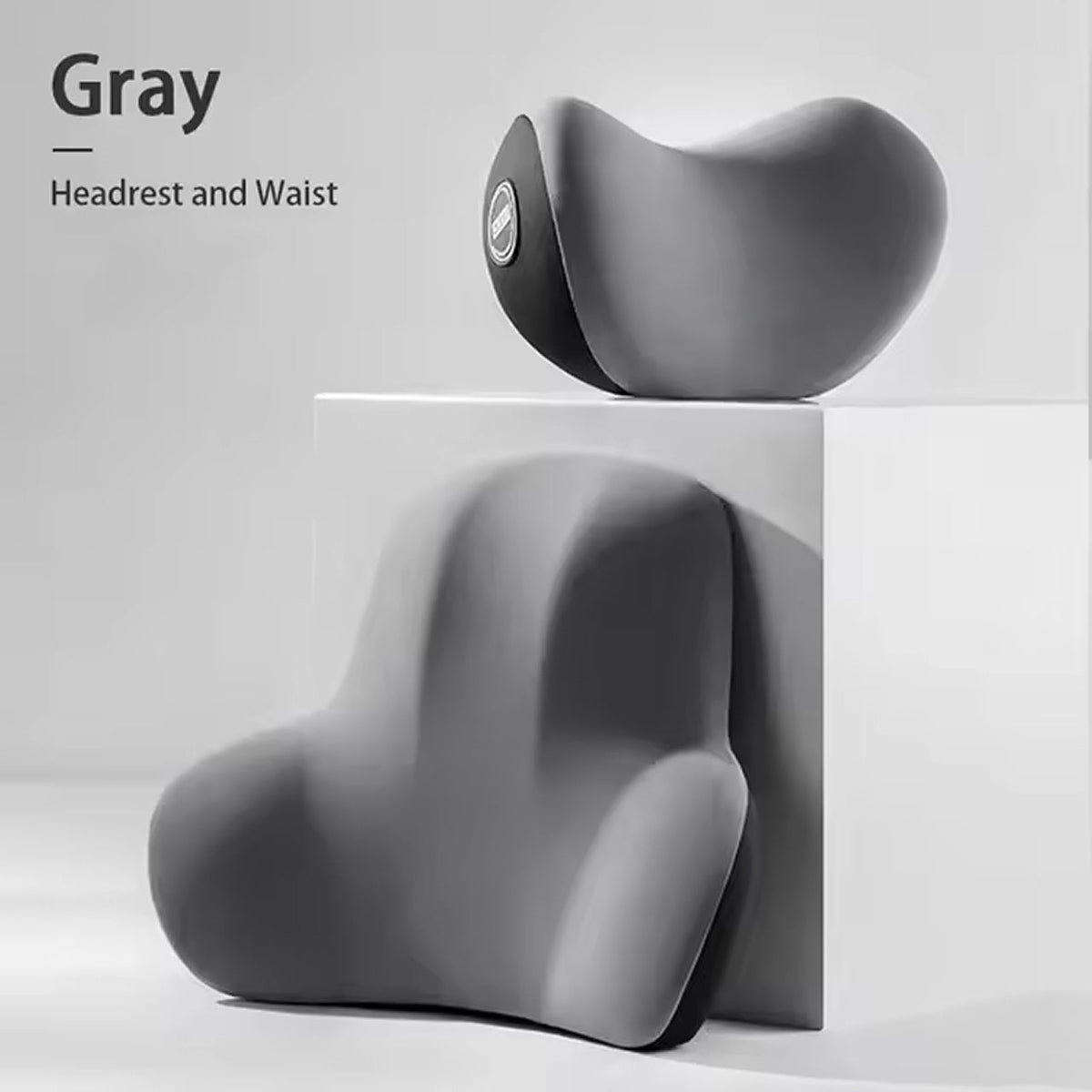 LubeCarok Ergonomic Car Lumbar Support & 3D Neck Pillow