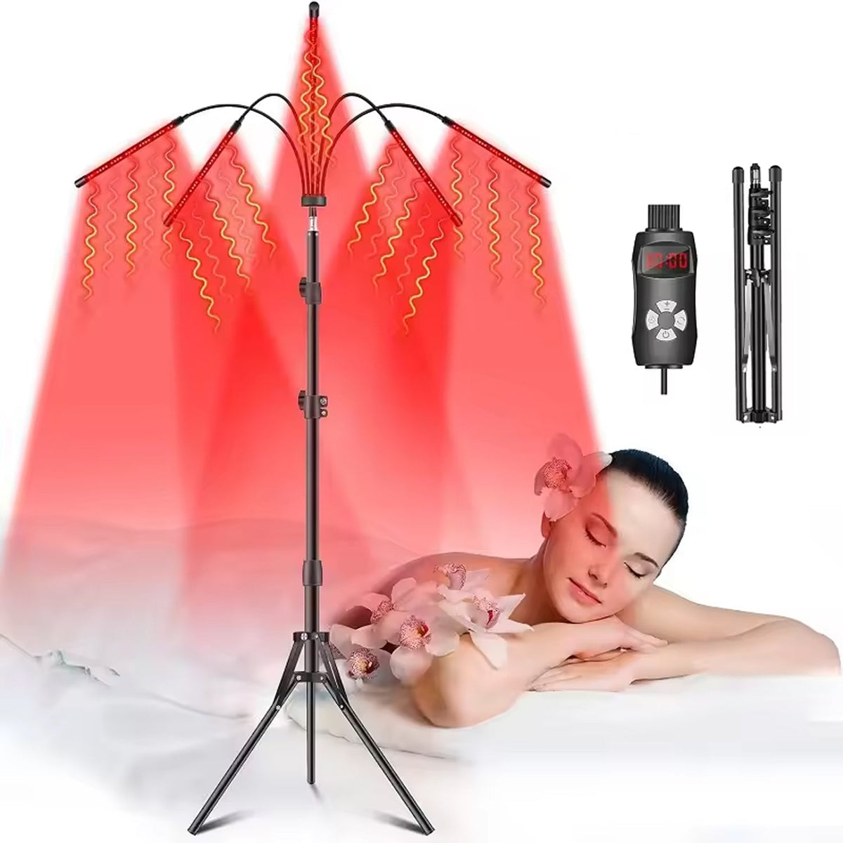 LumiNexof Red Light Therapy Lamp for Skin Care & Muscle Recovery