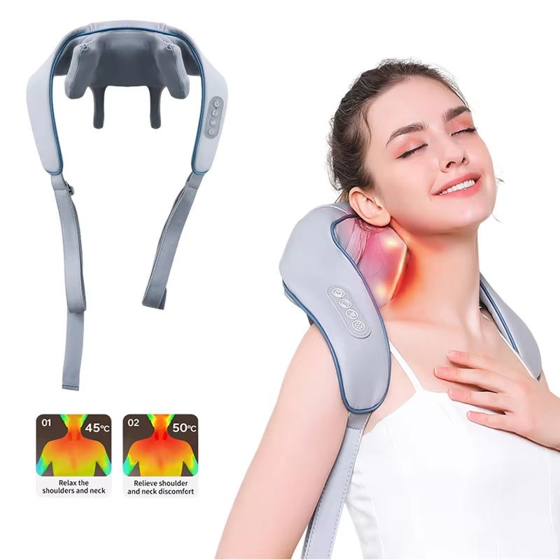 Buy MasovaLyx Neck and Shoulder Massager UK | Deep Tissue Relief