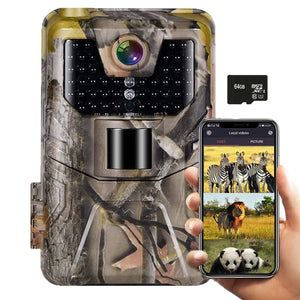 MosSnapie 4K WiFi Garden Trail Camera UK