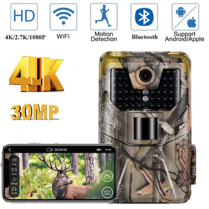 MosSnapie 4K WiFi Garden Trail Camera UK