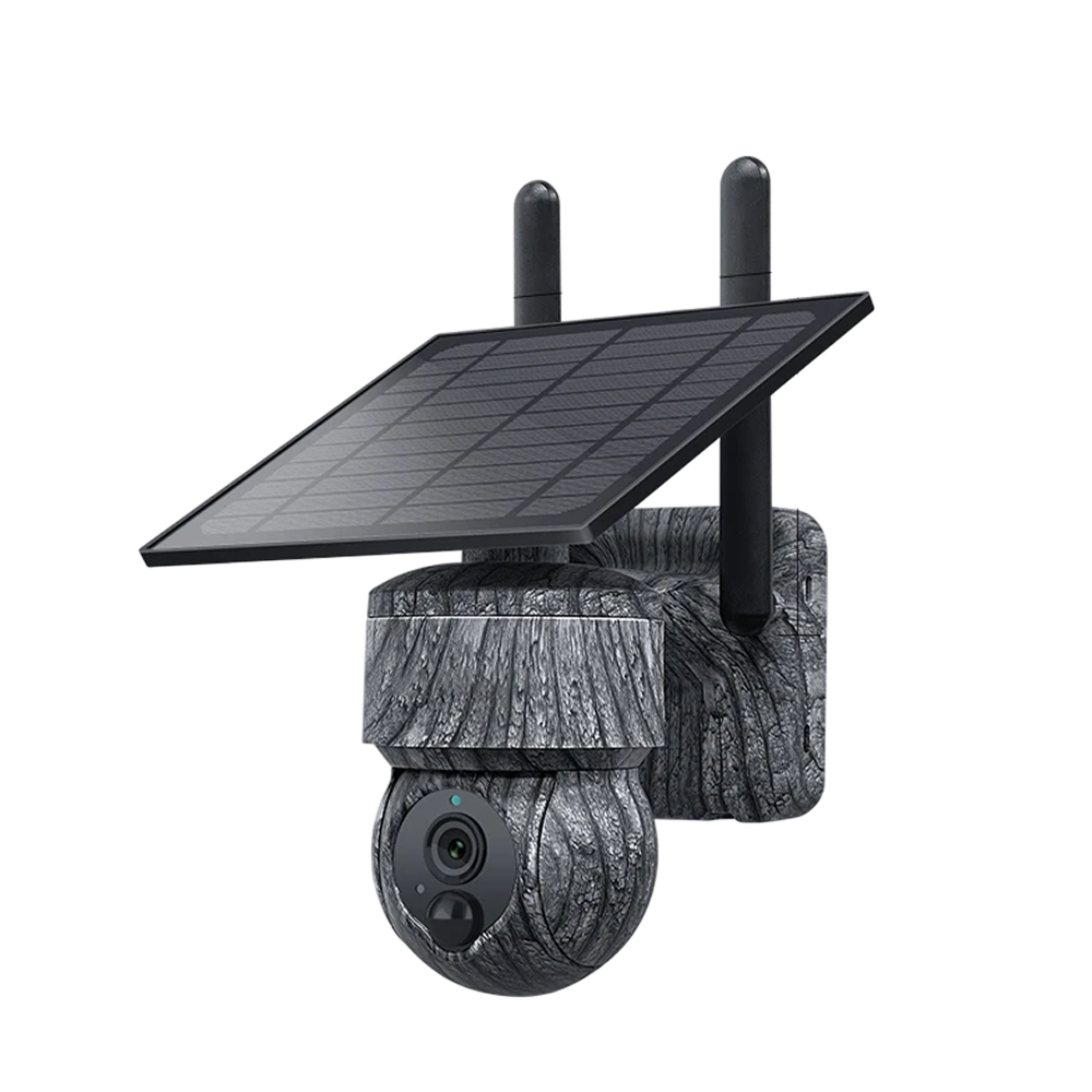Nebulitx Solar Powered Security Camera Outdoor 4MP HD Waterproof