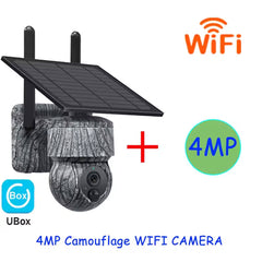 Nebulitx Solar Powered Security Camera Outdoor 4MP HD Waterproof