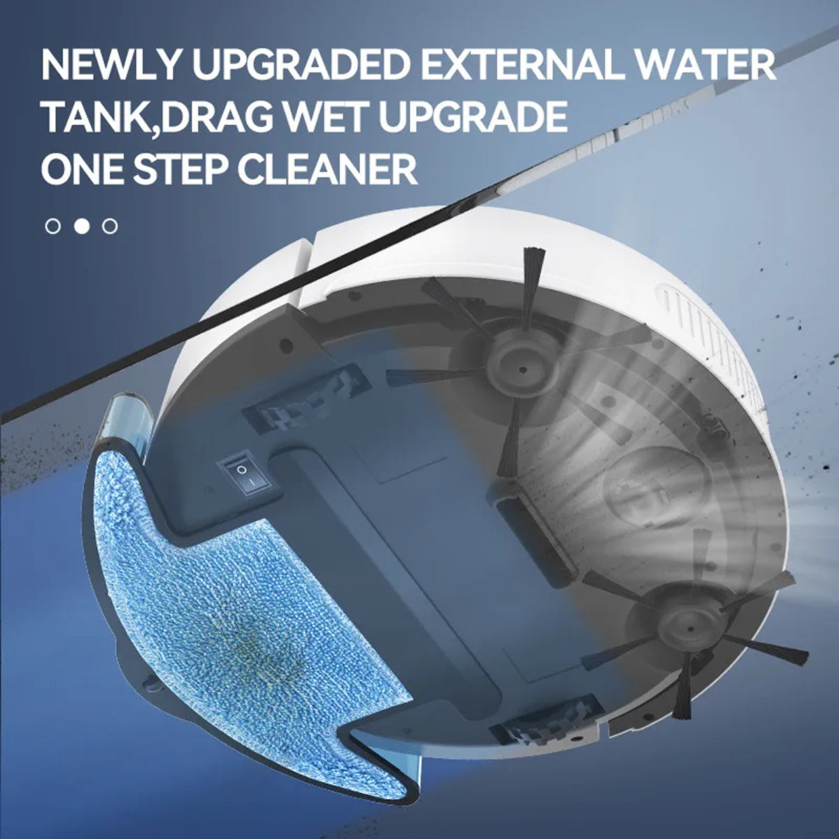 NestikDust Smart 3-in-1 Robot Vacuum and Mop