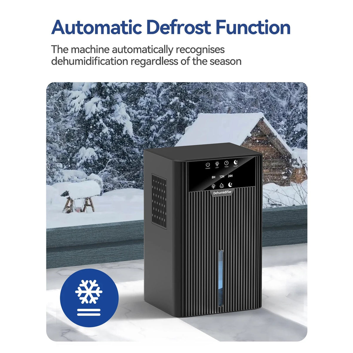 Numiriax Quiet Small Dehumidifier for Bedroom & Home UK