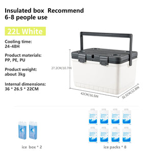 PackaFrost Insulated Cool Boxes for Camping & Picnics