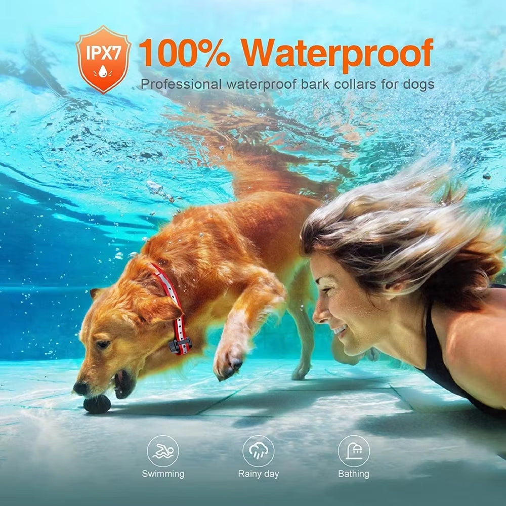 PawGofu Dog Shock Collar 1000m Waterproof Training System