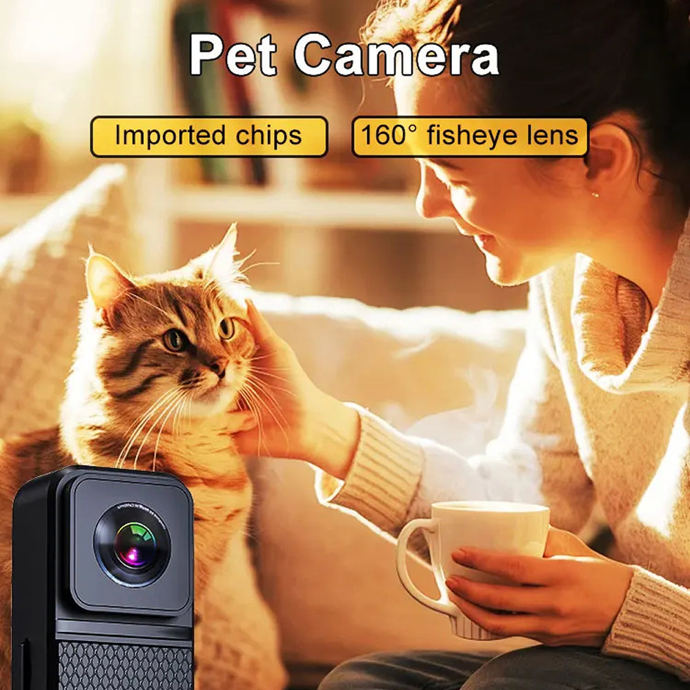 PawiPixel HD Cat & Small Dog Camera Collar with Stabilization