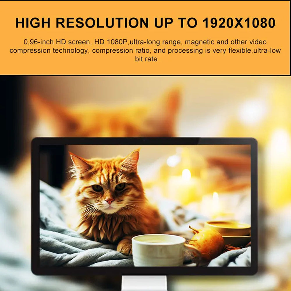 PawiPixel HD Cat & Small Dog Camera Collar with Stabilization