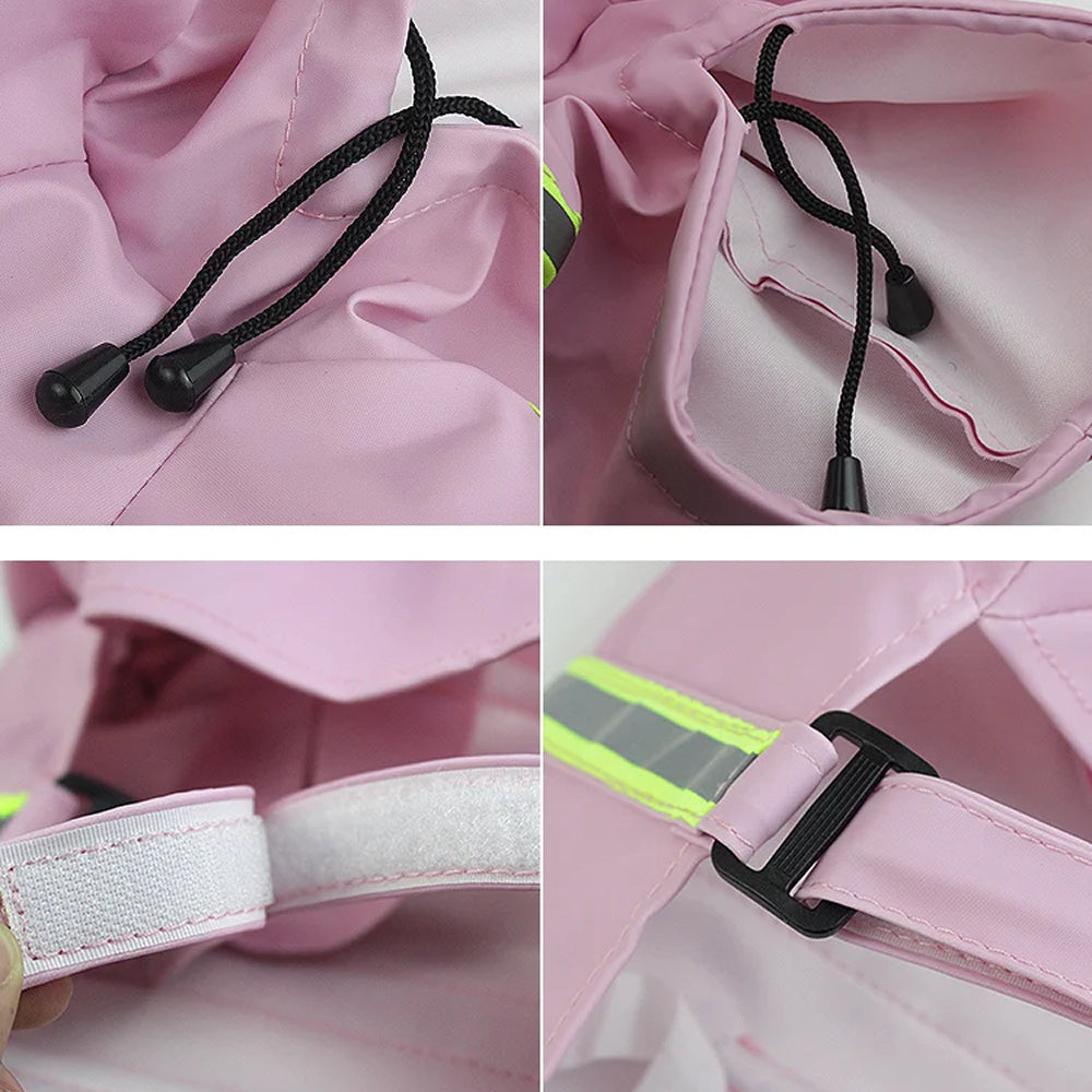 PawieVeil Waterproof Dog Raincoat | Reflective All-Weather Coat