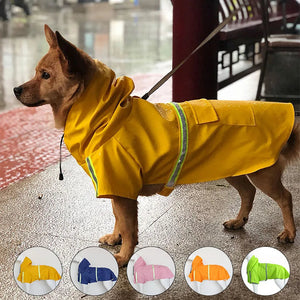 PawieVeil Waterproof Dog Raincoat | Reflective All-Weather Coat