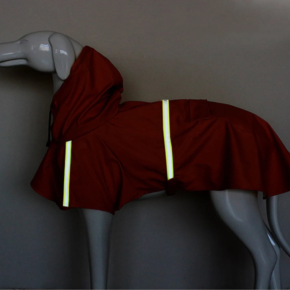 PawieVeil Waterproof Dog Raincoat | Reflective All-Weather Coat