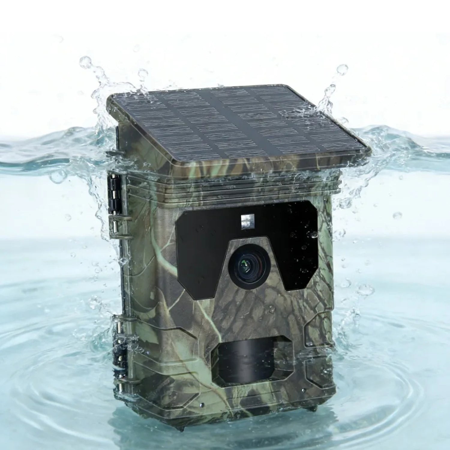 PawnixCam Solar Powered Wildlife Trail Camera UK - 4K 50MP