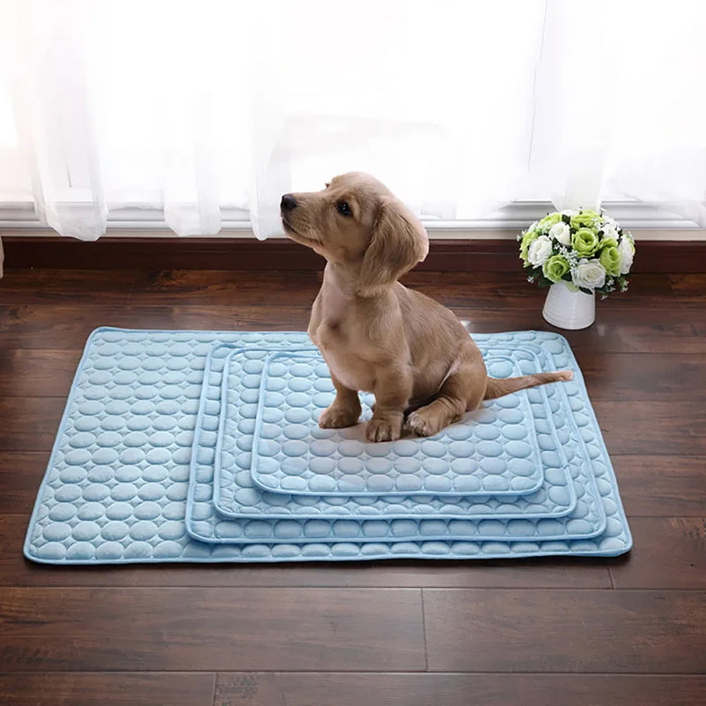Pawolaf Dog Cooling Mat - Gel-Free Heat Relief for Pets