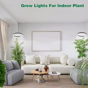 PlanTeraa Full Spectrum LED Grow Light with Adjustable Stand