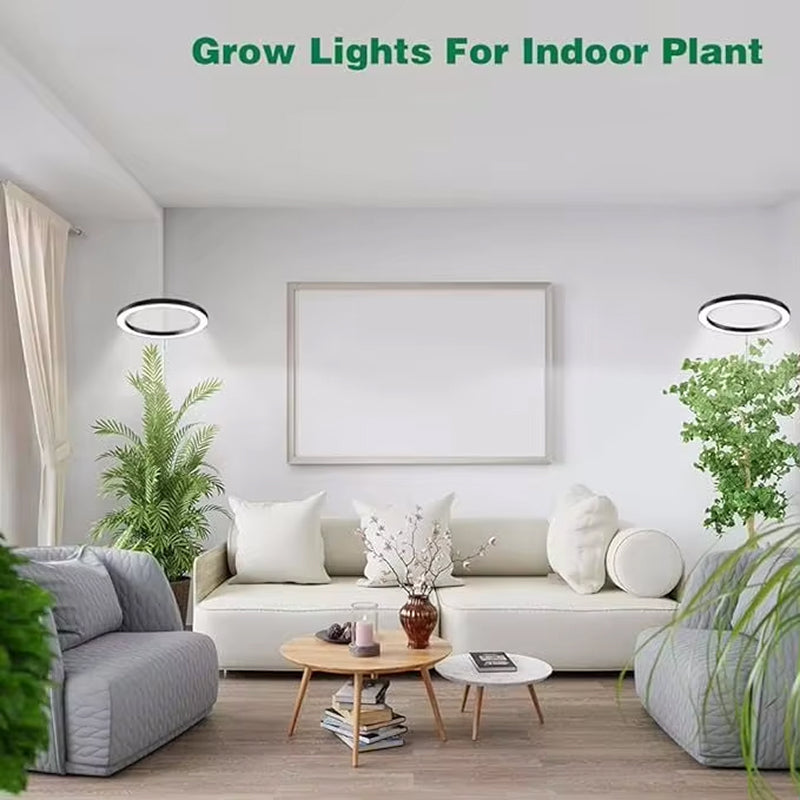 PlanTeraa Full Spectrum LED Grow Light with Adjustable Stand