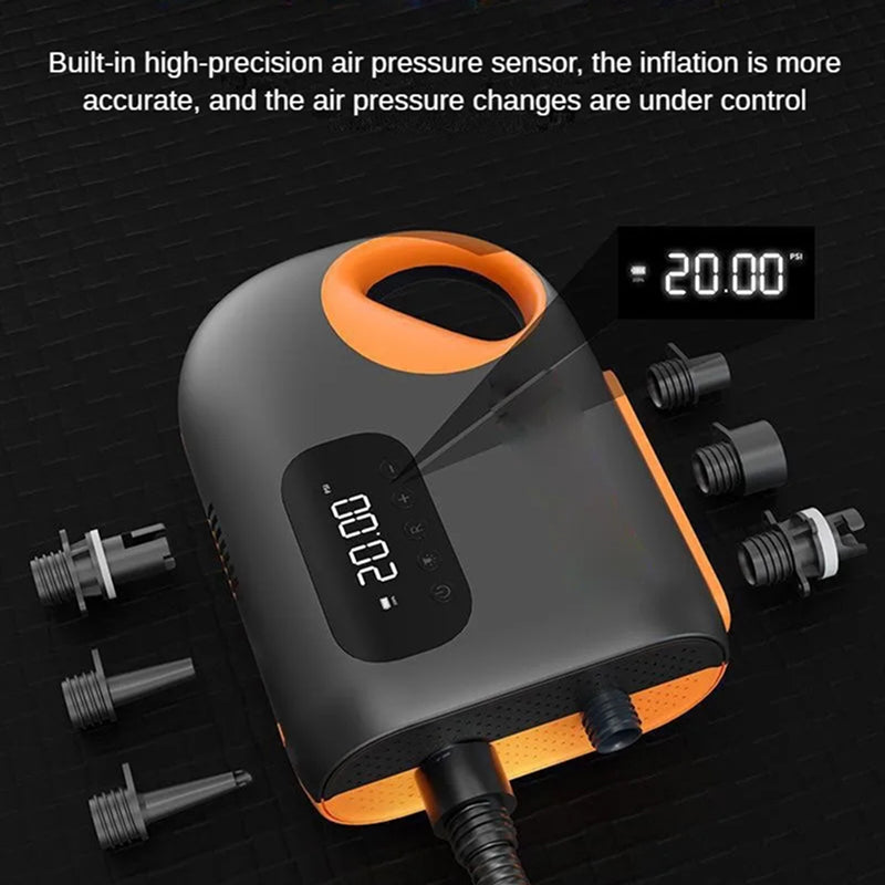 PumPexa Electric SUP Pump 20PSI 12V DC for Paddleboards & Kayaks