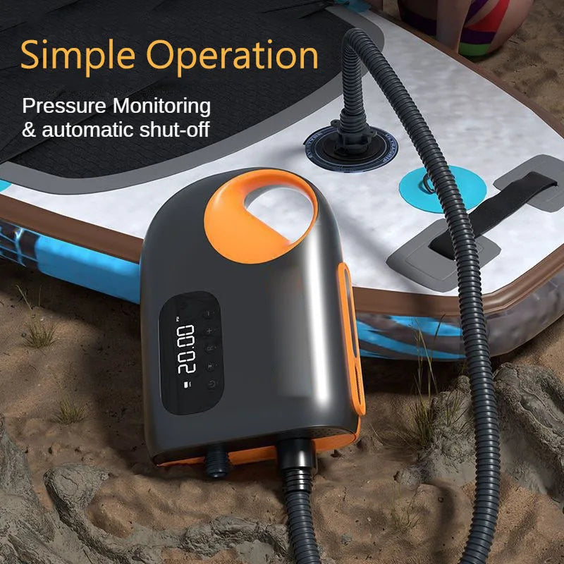 PumPexa Electric SUP Pump 20PSI 12V DC for Paddleboards & Kayaks