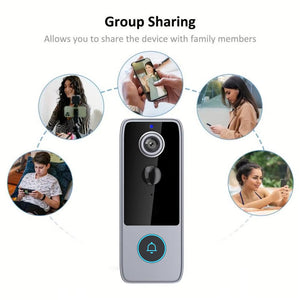 PurePeeki Wireless Video Doorbell Without Subscription