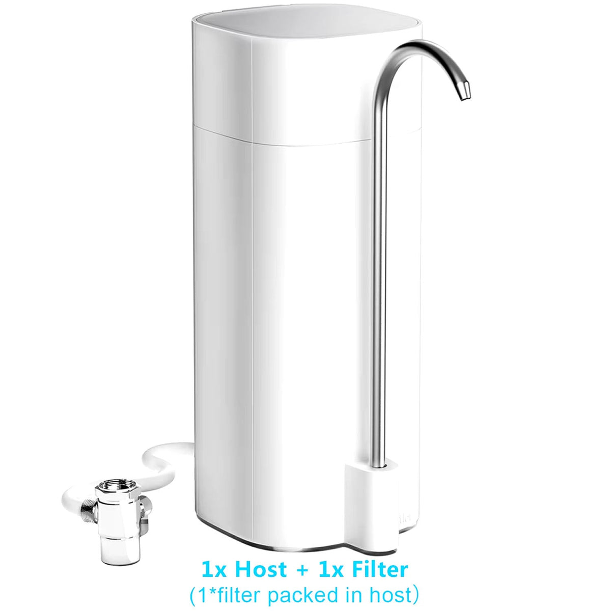 PuryTapi Countertop Water Filter 8000 Gallon Capacity