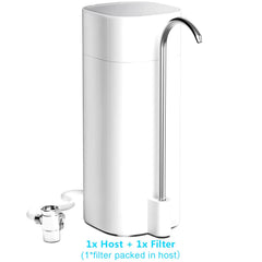 PuryTapi Countertop Water Filter 8000 Gallon Capacity