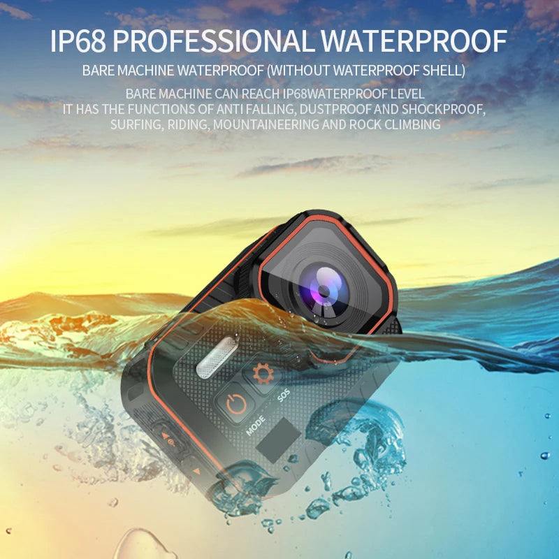 ReefiSnap 4K 60fps Waterproof Underwater Action Camera