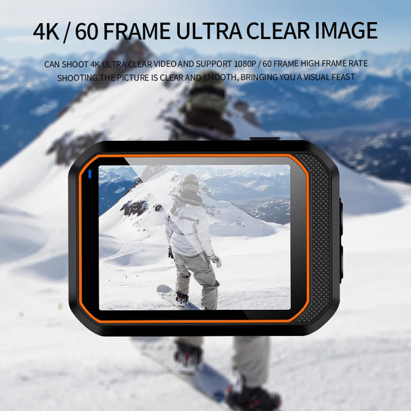 ReefiSnap 4K 60fps Waterproof Underwater Action Camera