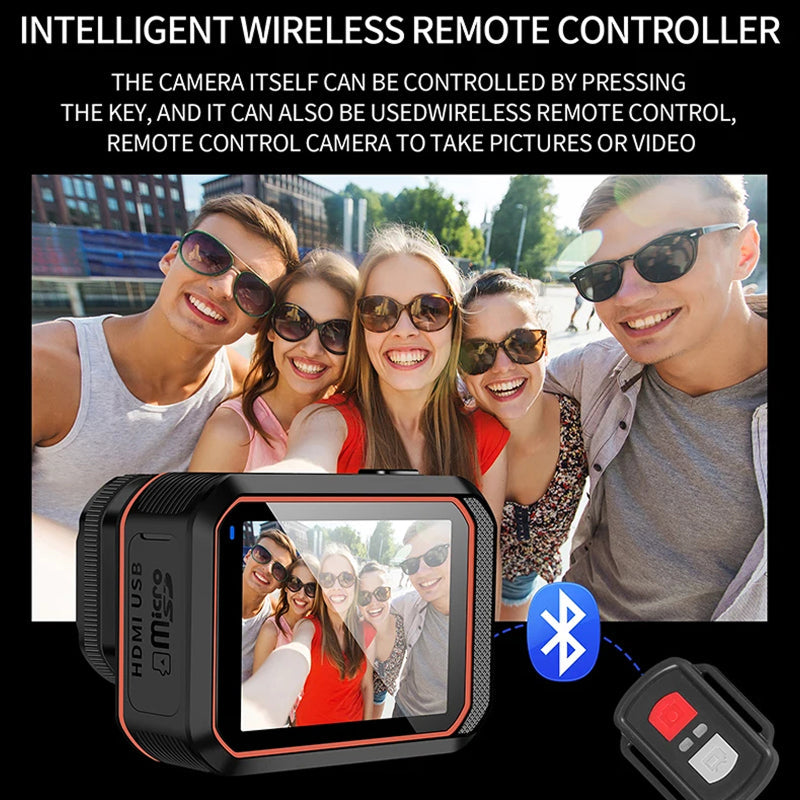 ReefiSnap 4K 60fps Waterproof Underwater Action Camera