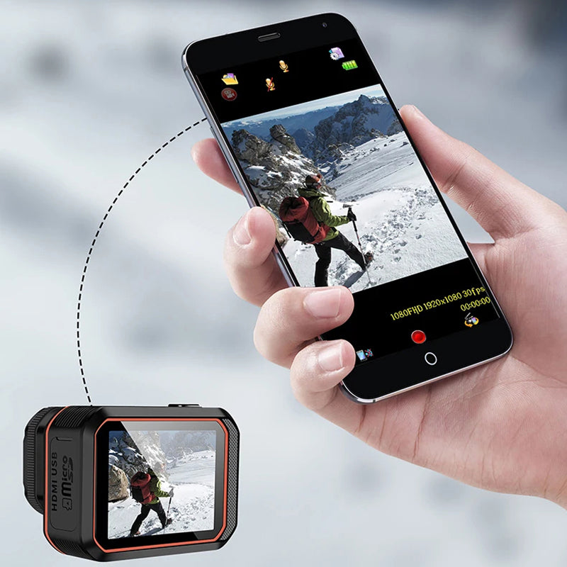 ReefiSnap 4K 60fps Waterproof Underwater Action Camera