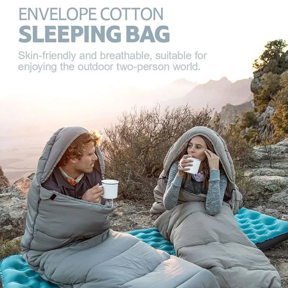 RestZipo Portable & Spliceable Camping Sleeping Bag UK