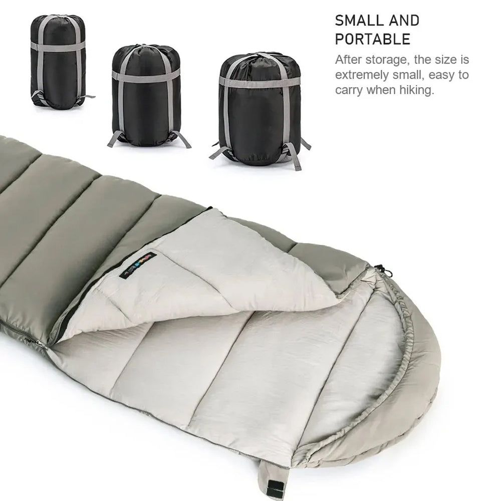 RestZipo Portable & Spliceable Camping Sleeping Bag UK