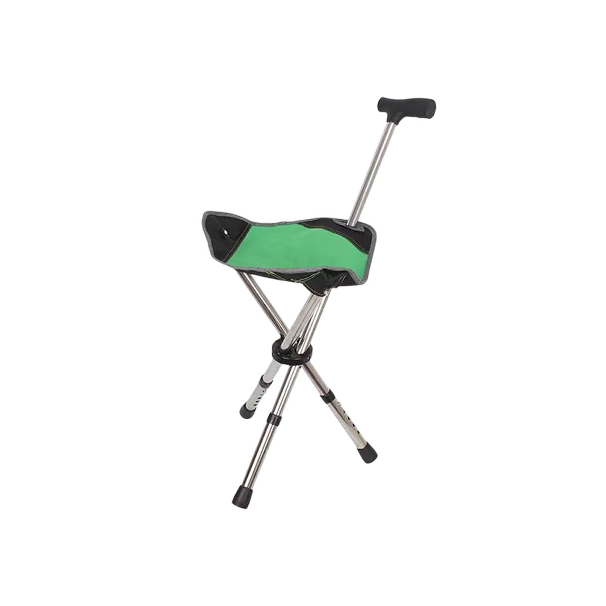 Restixi 2-in-1 Lightweight Folding Walking Stick with Integrated Seat