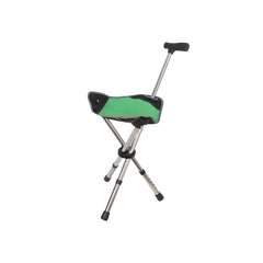 Restixi 2-in-1 Lightweight Folding Walking Stick with Integrated Seat