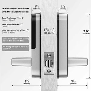 SafeeBolt Smart Lock with 0.1s Biometric Fingerprint Recognition